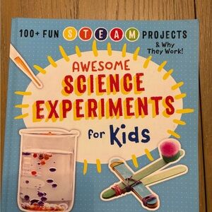 Awesome Science Experiments for Kids Book by C. Chatterton, 100+ experiments FUN
